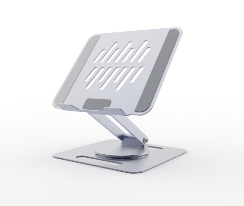 Gembird NB ACC RISER STAND ROTATING/SPACE GREY NBS-DR1-01