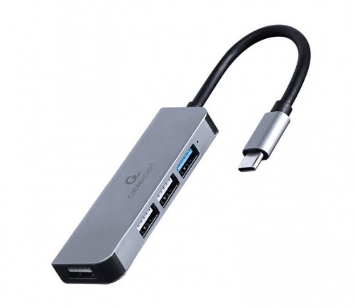 Gembird I/O HUB USB-C 4PORT/UHB-CM-U3P1U2P3-01