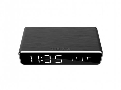 Gembird MOBILE CHARGER WRL W/DIG ALARM/CLOCK DAC-WPC-01
