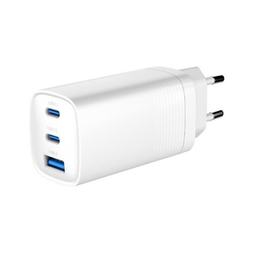 Gembird CHARGER USB UNIVERSAL QC3.0/TA-UC-PDQC65-01-W