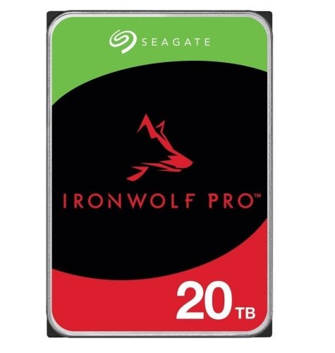 HDD|SEAGATE|IronWolf Pro|20TB|SATA|256 MB|7200 rpm|3,5"|ST20000NT001