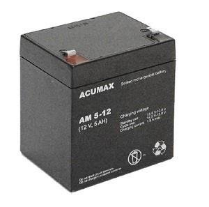 EMU BATTERY 12V 5AH VRLA/AM5-12T2 ACUMAX
