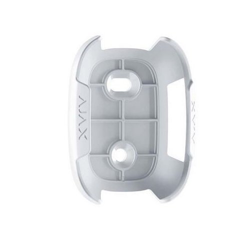 Ajax holder for button or double button (white)