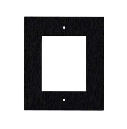 2N ENTRY PANEL 1MOD. FLUSH FRAME/BLACK/ IP VERSO 9155011B