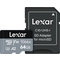 Lexar MEMORY MICRO SDXC 64GB UHS-I/W/A LMS1066064G-BNANG