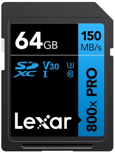 Lexar MEMORY SDXC 64GB UHS-I/LSD0800P064G-BNNNG