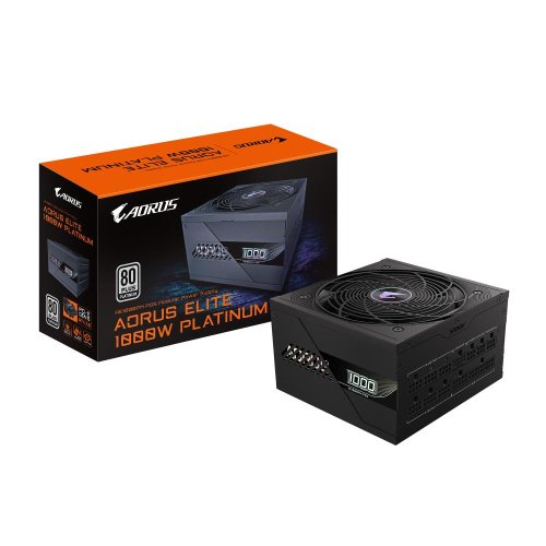 Gigabyte Power Supply|NZXT|GP-AE1000PM PG5|1000 Watts|Efficiency 80 PLUS PLATINIUM|PFC Active|MTBF 100000 hours|GP-AE1000PMPG5