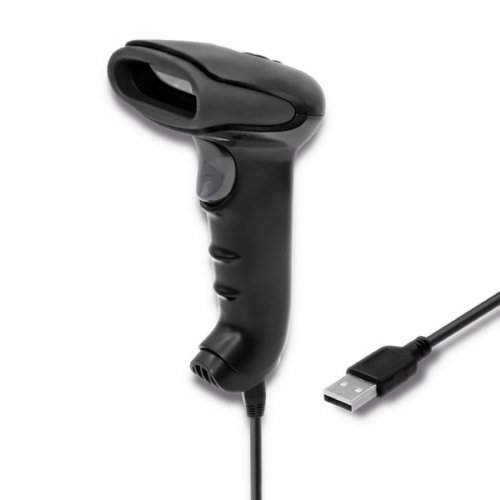 Qoltec Desktop QR Barcode Scanner USB