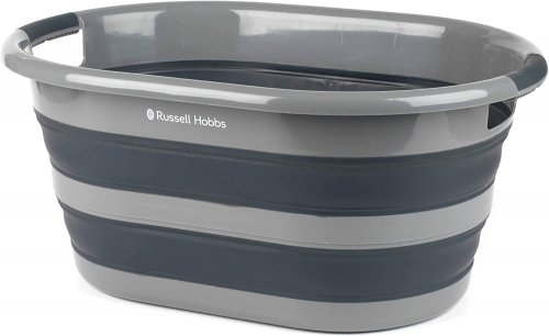Russell hobbs LA053879GRYF1EU7 Collapsible laundry basket 27L