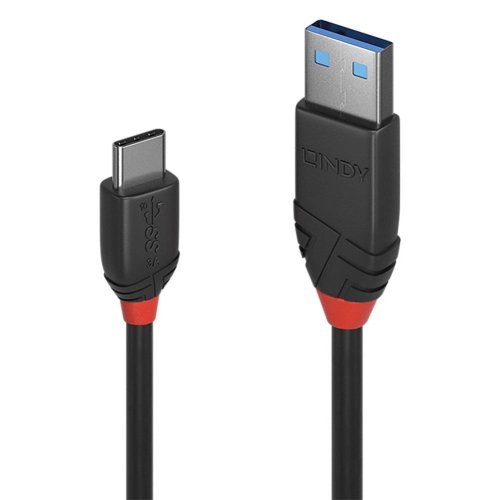 Lindy CABLE USB3.2 A-C 1.5M/BLACK 36917