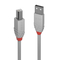 Lindy CABLE USB2 A-B 3M/ANTHRA 36684