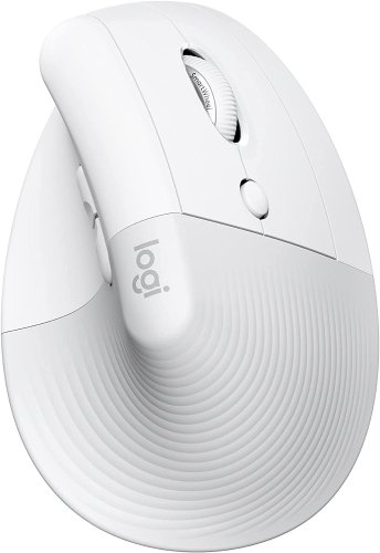 Logitech gaming Logitech Lift Vertical Ergonomic Mouse (White)