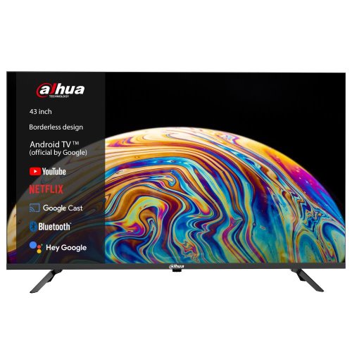 TV Set|DAHUA|43"|Smart/FHD|1920x1080|Android TV|Black|DHI-LTV43-SD200