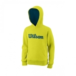 Wilson jr apparel JUNIORU SCRIPT COTTON PO HOODY SULPHUR SPRING / BLUE COARL