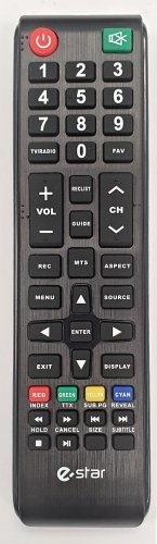 Distancinis Remote control  Nr.3 eSTAR REGULAR TVs (small)