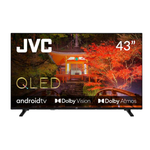 TV Set|JVC|43"|4K/Smart|QLED|3840x2160|Wireless LAN|Bluetooth|Android TV|LT-43VAQ330P