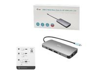 I-tec USB-C Metal Nano Dock 3xDisplay+PD