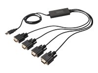 Assmann electronic DIGITUS USB 2.0 to RS232x4 Cable 1.5M
