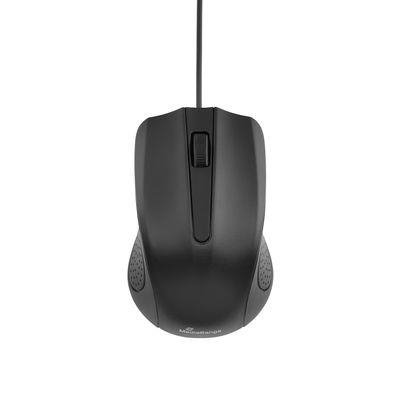 Mediarange MOUSE USB OPTICAL BLACK/3-BUTTON MROS210