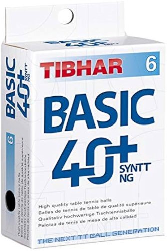Tibhar table tennis Galda tenisa bumbiņas TIBHAR Basic 40+ SUNTT NG 6-p ORA