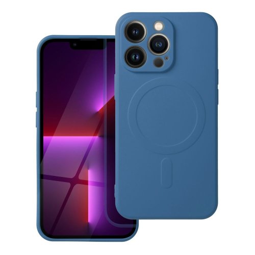 Apple Mag Cover silicone case Iphone 17 Pro Blue