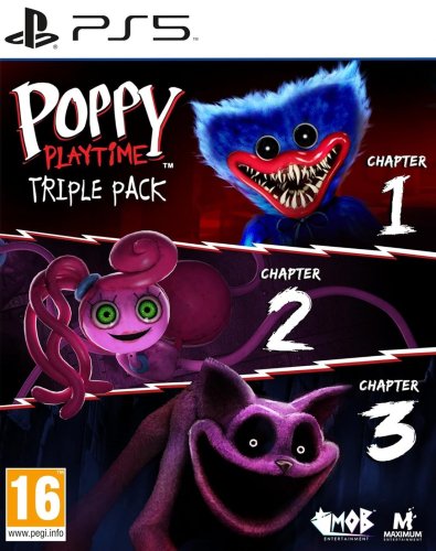 Maximum entertainment Poppy Playtime Triple Pack PS5