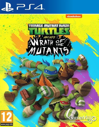 Gamemill entertainment Teenage Mutant Ninja Turtles: Wrath of the Mutants PS4