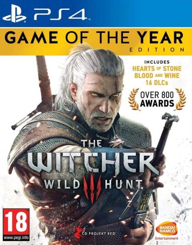 Cd projekt red The Witcher 3: Wild Hunt GOTY PS4