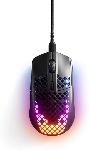 Steelseries Aerox 3 2022 Edition wired lightweight gaming mouse | 8500 DPI (black)