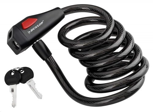 Dunlop Spiral cable lock 12mm*150cm