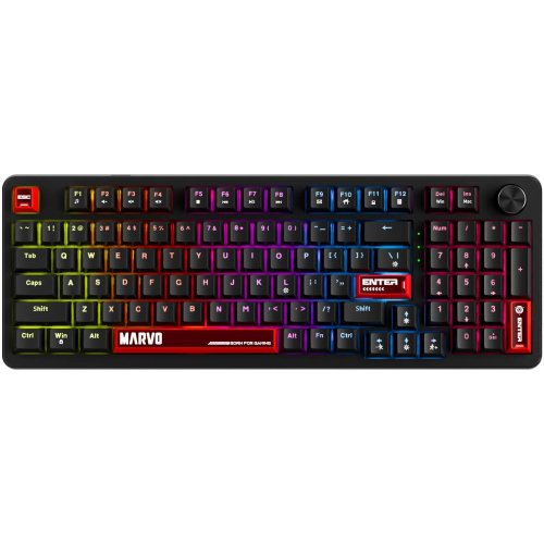 Marvo KG937 Arma 98 RGB Wired Gaming Keyboard | Black, 98%