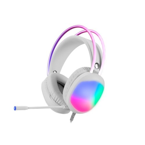 Marvo HG8959 Lumi 40 RGB Wired Gaming Headphones | USB | 3.5 mm | White