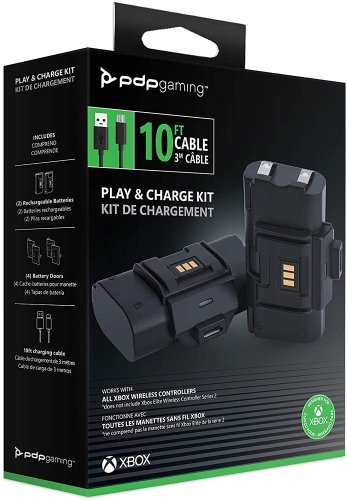 PDP Gaming Play &amp; Charge Kit for Xbox Series X|S, Xbox One
