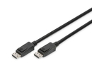 Digitus DisplayPort Connection Cable AK-340106-030-S Black, DisplayPort to DisplayPort, 3 m