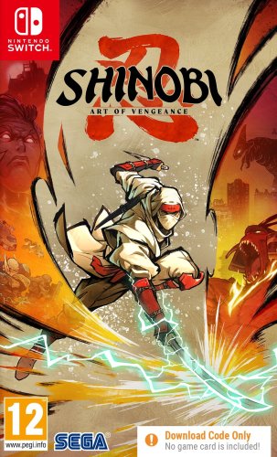 Sega SHINOBI: Art of Vengeance (CODE IN A BOX) NSW