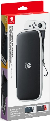 Nintendo Switch - Carrying Case &amp; Screen Protector for OLED version