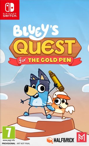 Pm studios Bluey´s Quest for the Gold Pen NSW
