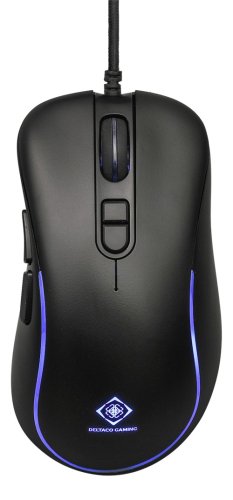 Deltaco GAMING DM120 RGB Wired Mouse | 800-2400 DPI | Black