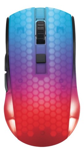 Deltaco GAMING DM320 Black Wireless Semi-Transparent RGB Lightweight mouse | 10 000 DPI