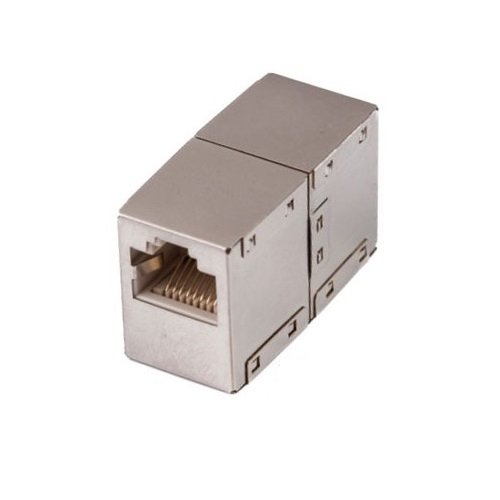 Extra digital RJ45 Coupler for UTP CAT5E, Shielded