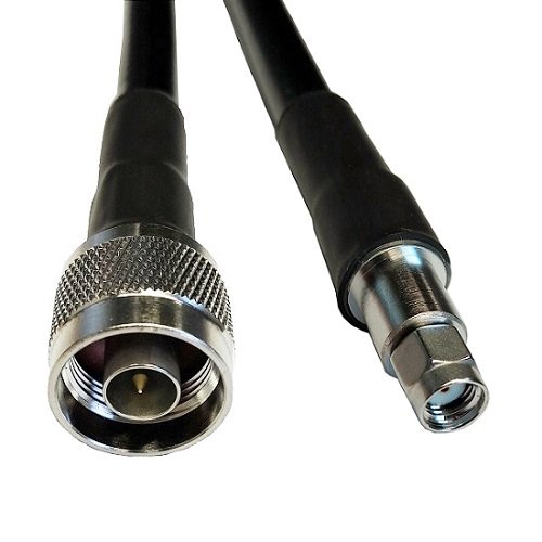 Hismart Cable LMR-400, 0.5m, N-male to RP-SMA-male