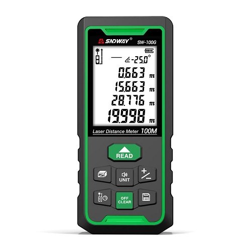Sndway Laser Distance Meter 100m