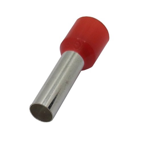 Hismart Insulated Cord End Terminal for 16mm2/5AWG Cable, 100pcs