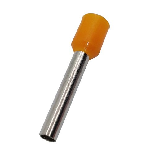 Hismart Insulated Cord End Terminal for 4mm2/12AWG Cable, 100pcs