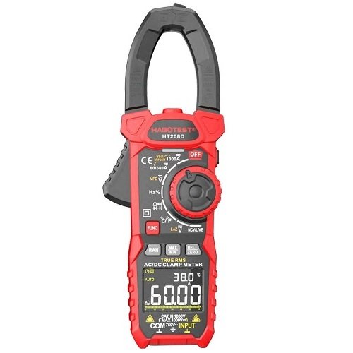 Habotest Clamp Meter DC1000V/1000A, AC750V/1000A