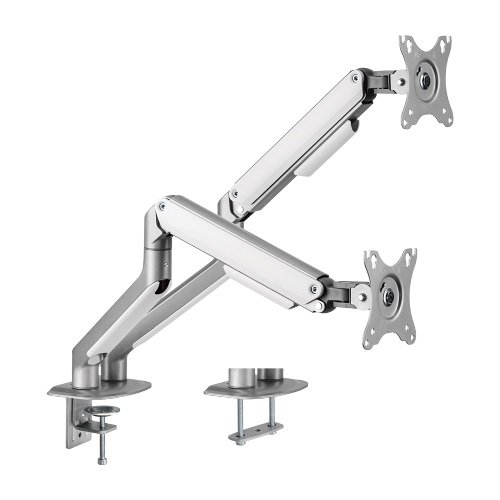 Hismart Dual 17&rdquo;-32&rdquo; Monitor Spring-Assisted Arm Mount