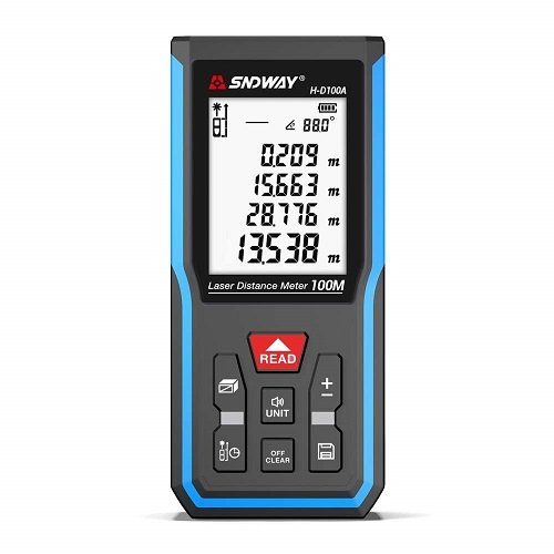 Sndway Laser Distance Meter 50m