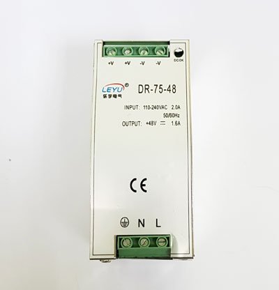 Extra digital Power supply 48V, 1,6A, 75W din rail