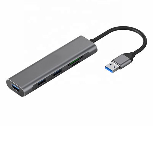 Extra digital Adapter USB 3.0 - 3 x USB 3.0, SD, TF