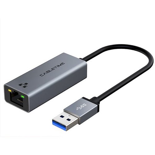 Extra digital Adapter USB3.0 A-RJ45, 1000Mbps, 0.15m